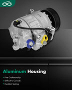 A/C Compressor for Audi Q7 (2007–2010) & Volkswagen Touareg 3.6L (2007–2017)