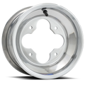 DWT Polished A5 Wheels for Honda TRX 450R 250R 400EX (10" Front, 8" Rear)