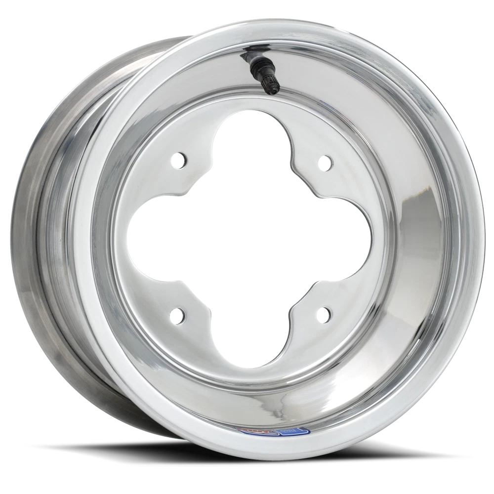 DWT Polished A5 Wheels for Honda TRX 450R 250R 400EX (10" Front, 8" Rear)