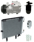 AC Compressor Kit With Condenser for BMW 325iS 2.5L (1989–1991)