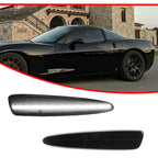 Smoked White LED Rear Bumper Side Marker Lights for Chevy Corvette C6 (2005–2013)