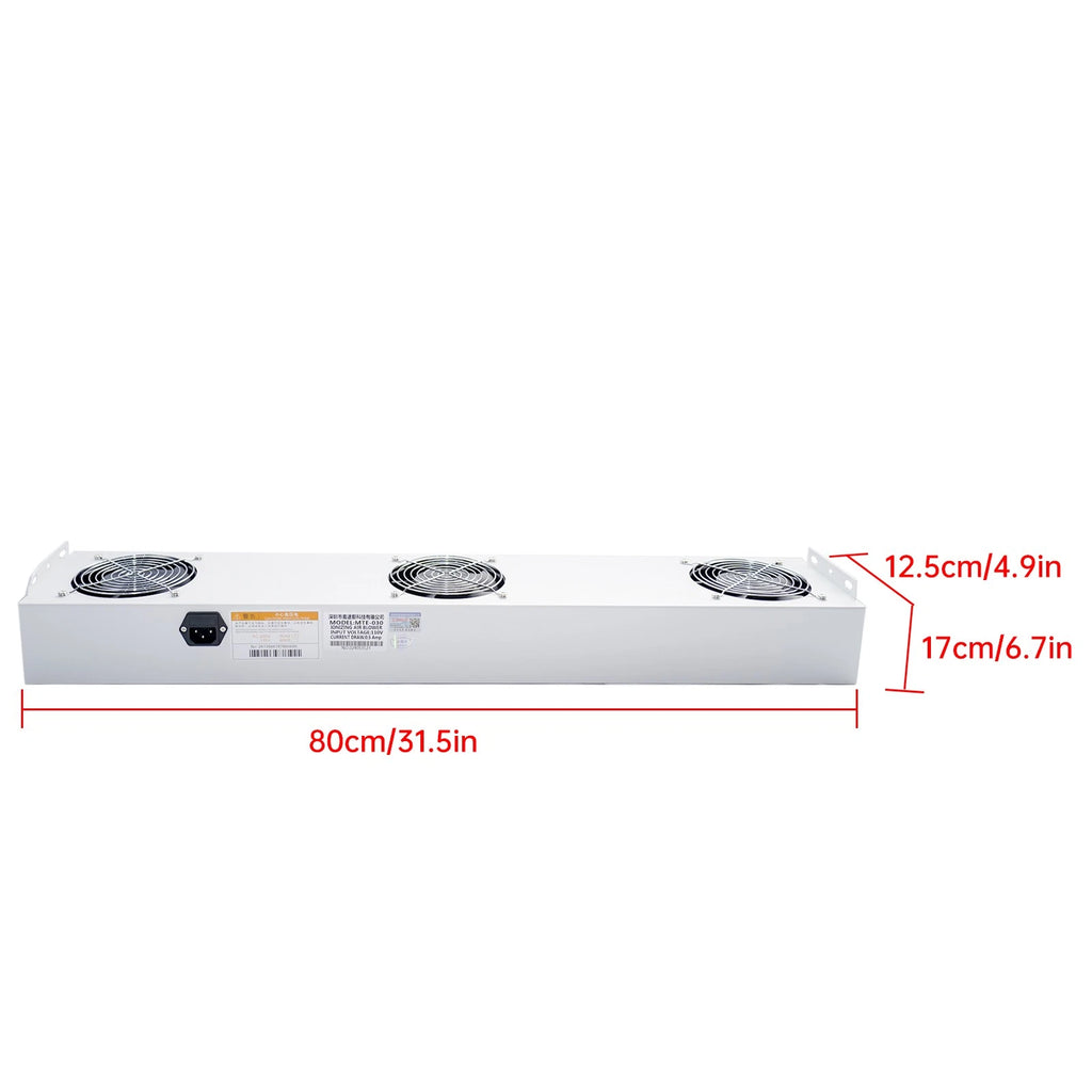 Static Eliminator Ionizing Air Blower for Printing (360° Flexible Angle)