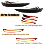 2 Smoked LED Tail Brake Signal Lights for Chevrolet Equinox (2018–2022)