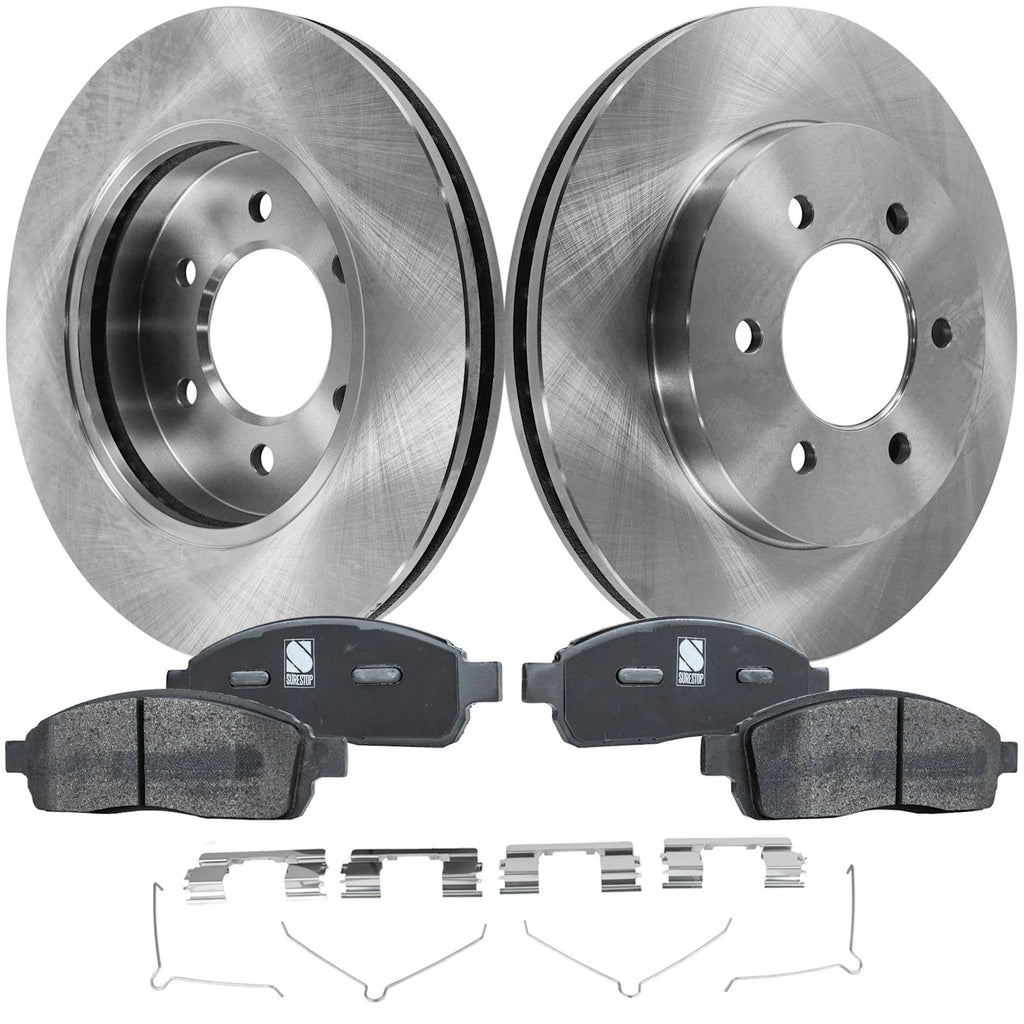 Front Brake Disc and Pad Kit for Ford F-150 (2004–2008)