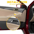 Interior Driver Door Handle for Hyundai Sonata (2011–2015) Chrome