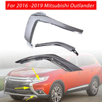 Set of 2 Front Bumper Chrome Trim Molding for Mitsubishi Outlander (2016–2020)