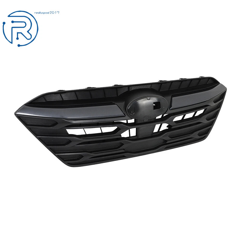 Front Upper Grille for Subaru Outback (2023-2024) with Camera Hole, Black