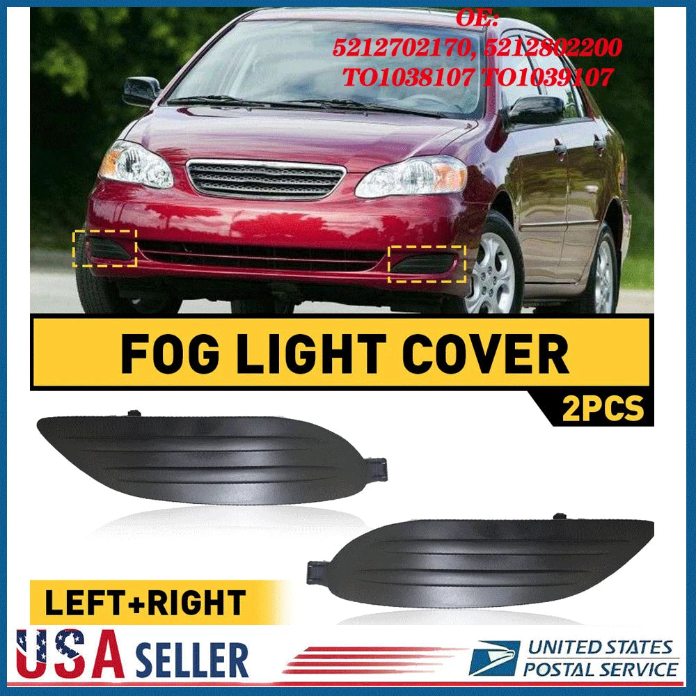 Fog Light Lamps Pair for Toyota Corolla (2005–2008) RH LH