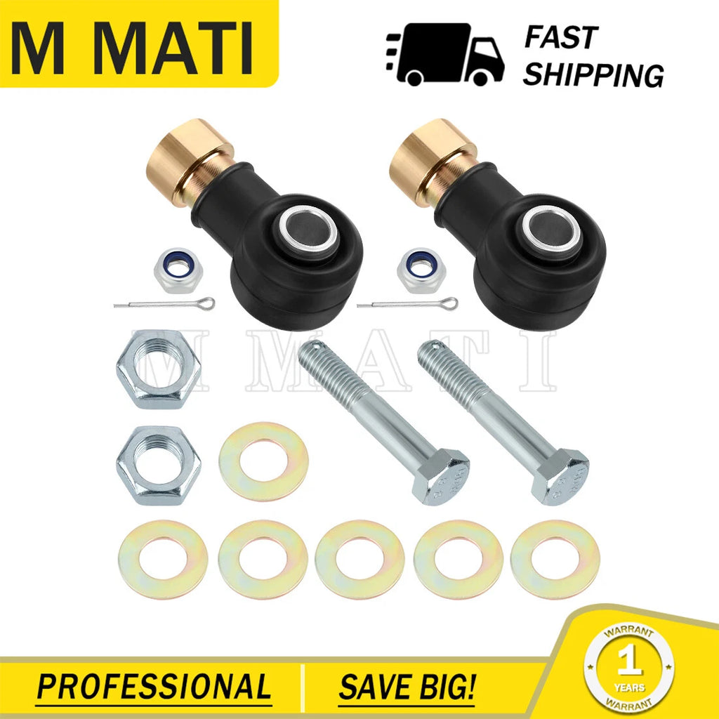 2X Outer Tie Rod Ends for Polaris RZR 570 (2012–2022), RZR 800 (2008–2014)