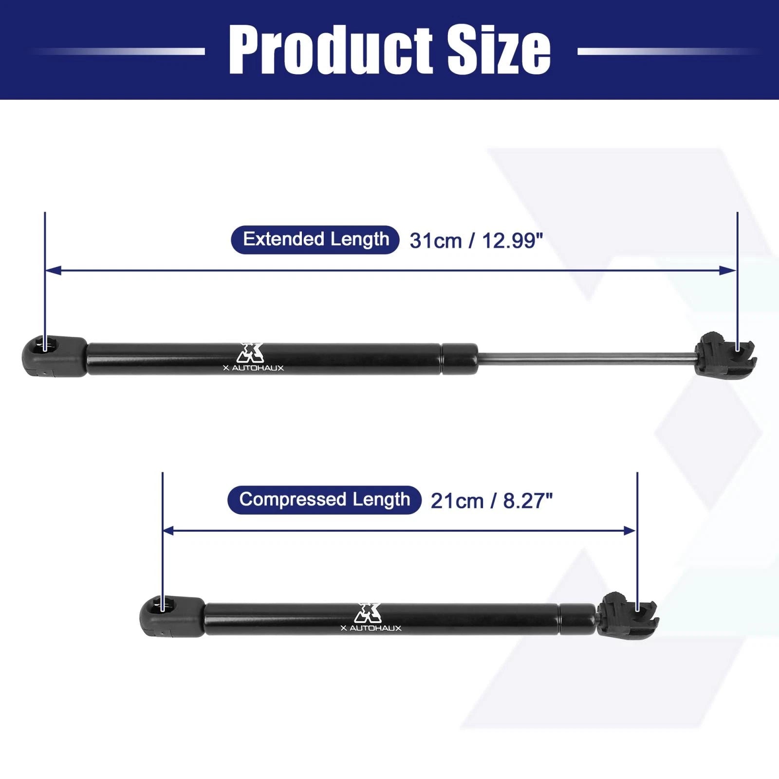2X Front Hood Lift Supports Struts RB8795324 for Dodge Challenger (2008–2012)
