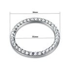 Bling Diamond Car Start Engine Ignition Button Decor Ring Cover Crystal Sticker for Toyota (2014-2023)