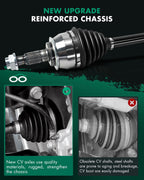 Front Left CV Axle Assembly for Mini Cooper (2002–2008)