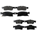 Akebono ProACT Brake Pad Kit for Durango Grand Cherokee (2011–2020)