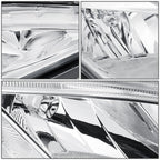 Chrome/Clear Headlight Lamps for Chrysler Pacifica Voyager (2017–2020)