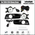 Set of 2 Halogen Fog Lights for Chevy Cruze (2010â2014)