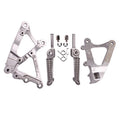 Front Rider Footrests Footpegs Bracket for Yamaha YZF R1 (2009–2014)