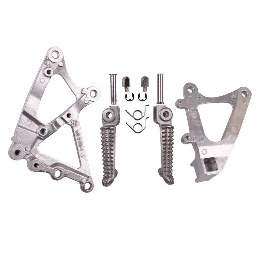 Front Rider Footrests Footpegs Bracket for Yamaha YZF R1 (2009–2014)