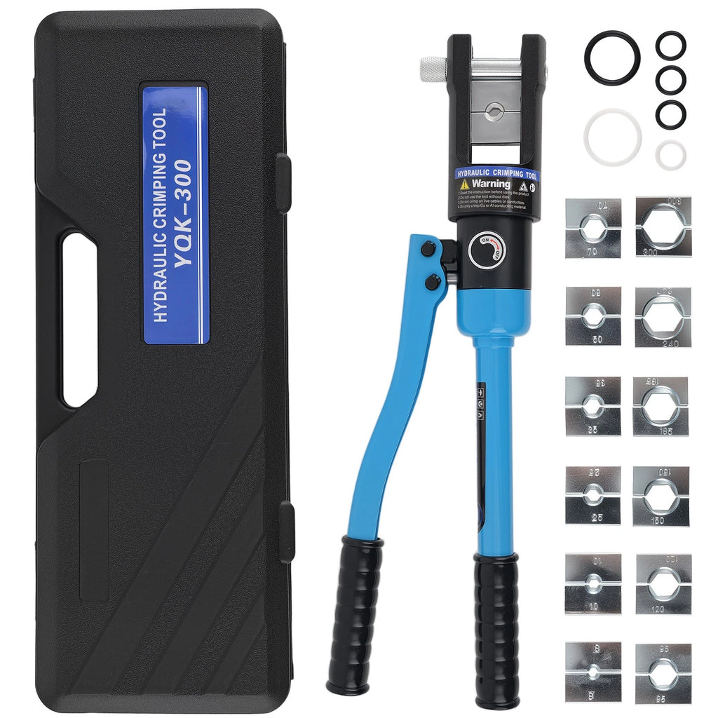 Cable Lug Crimper Tool 16MT & Quick Release for 8-300mm² Wire