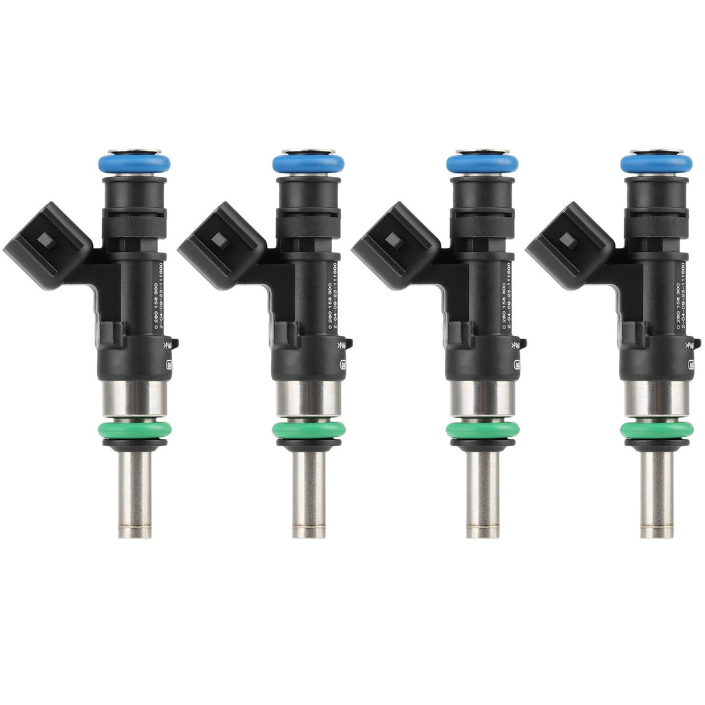Set of 4 Fuel Injectors for Dodge Dart, Fiat 500 (2012–2016)