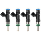 Set of 4 Fuel Injectors for Dodge Dart, Fiat 500 (2012–2016)