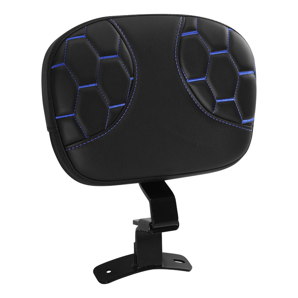Backrest Pad for Harley Street Road Glide (2009–2023) Black Blue