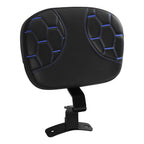 Backrest Pad for Harley Street Road Glide (2009–2023) Black Blue