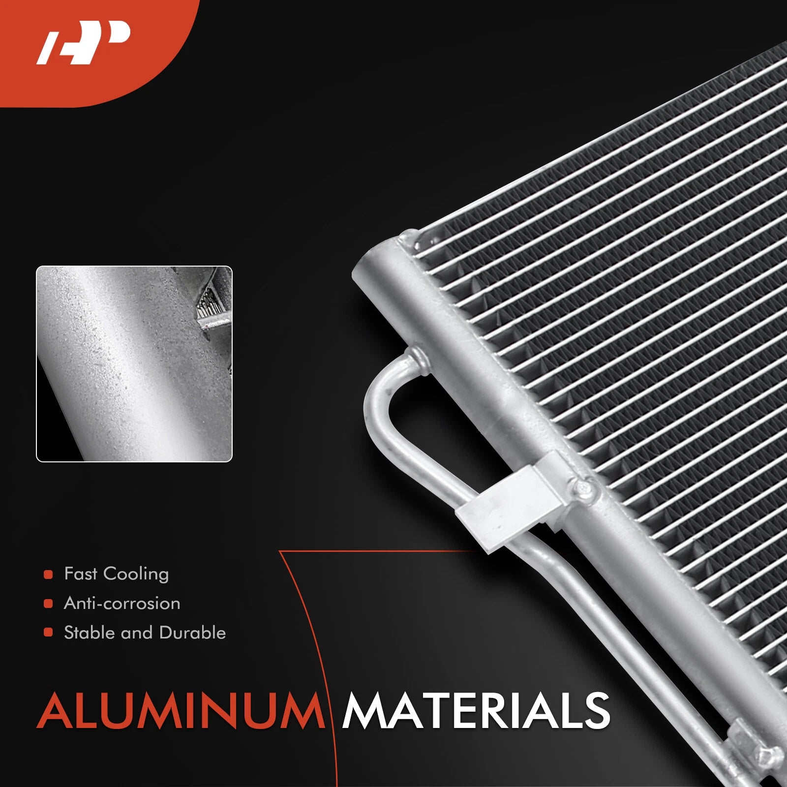 A/C Condenser with Receiver Drier for Hyundai Sonata Kia Optima (2011–2015)