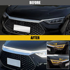 70" Switchback LED Turn Signal White DRL Running Lamp for Universal Fit (2010-2023)