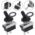 Toggle Switch Waterproof Design Set of 2 for Easy Installation