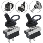 Toggle Switch Waterproof Design Set of 2 for Easy Installation