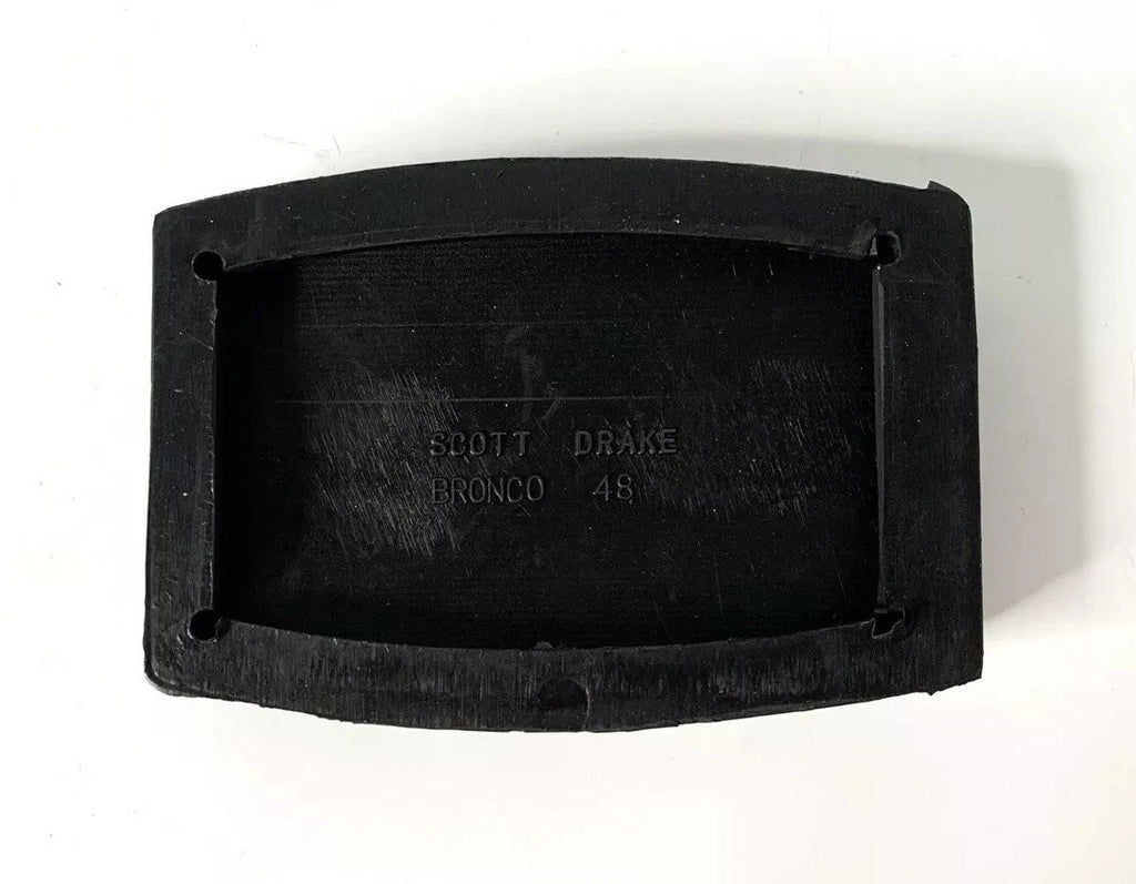 Clutch and Brake Pedal Pad for Ford Bronco (1966–1979) Manual Transmission