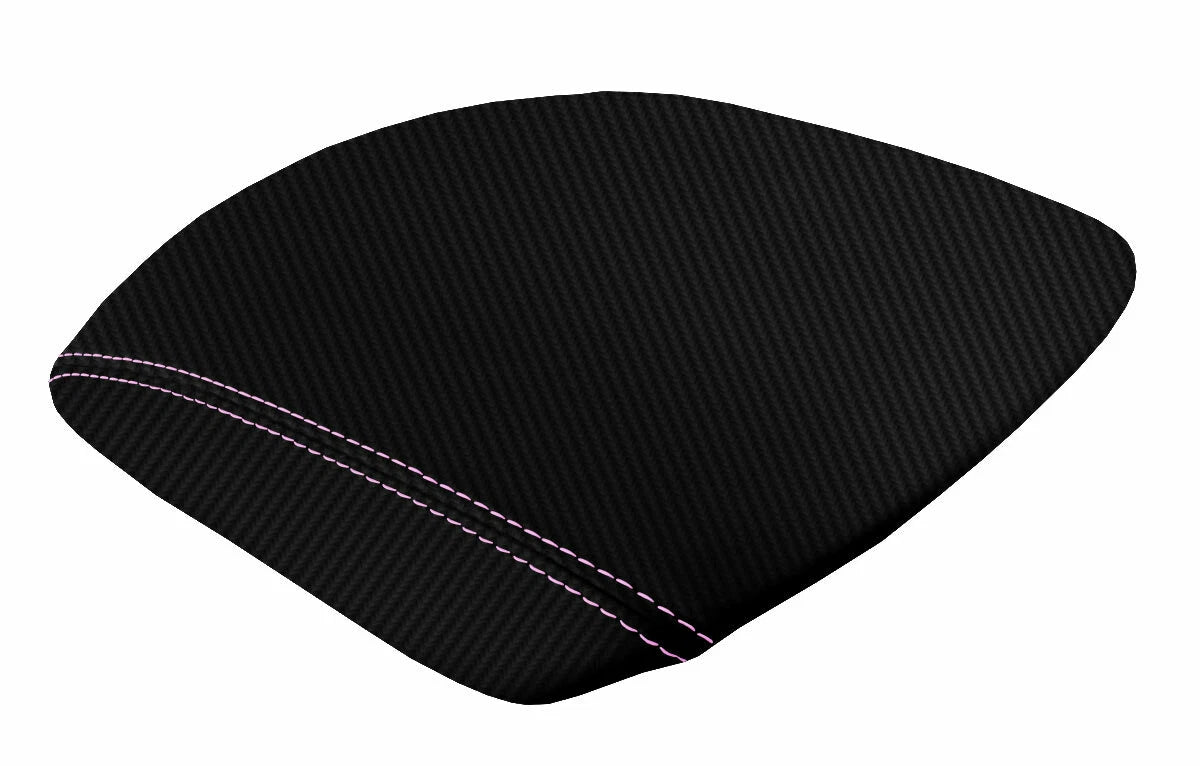 Console Lid Armrest Cover Carbon Fiber for Honda Pilot (2009–2015)
