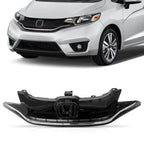 Chrome & Glossy Black Bumper Grille for Honda (2015–2017)