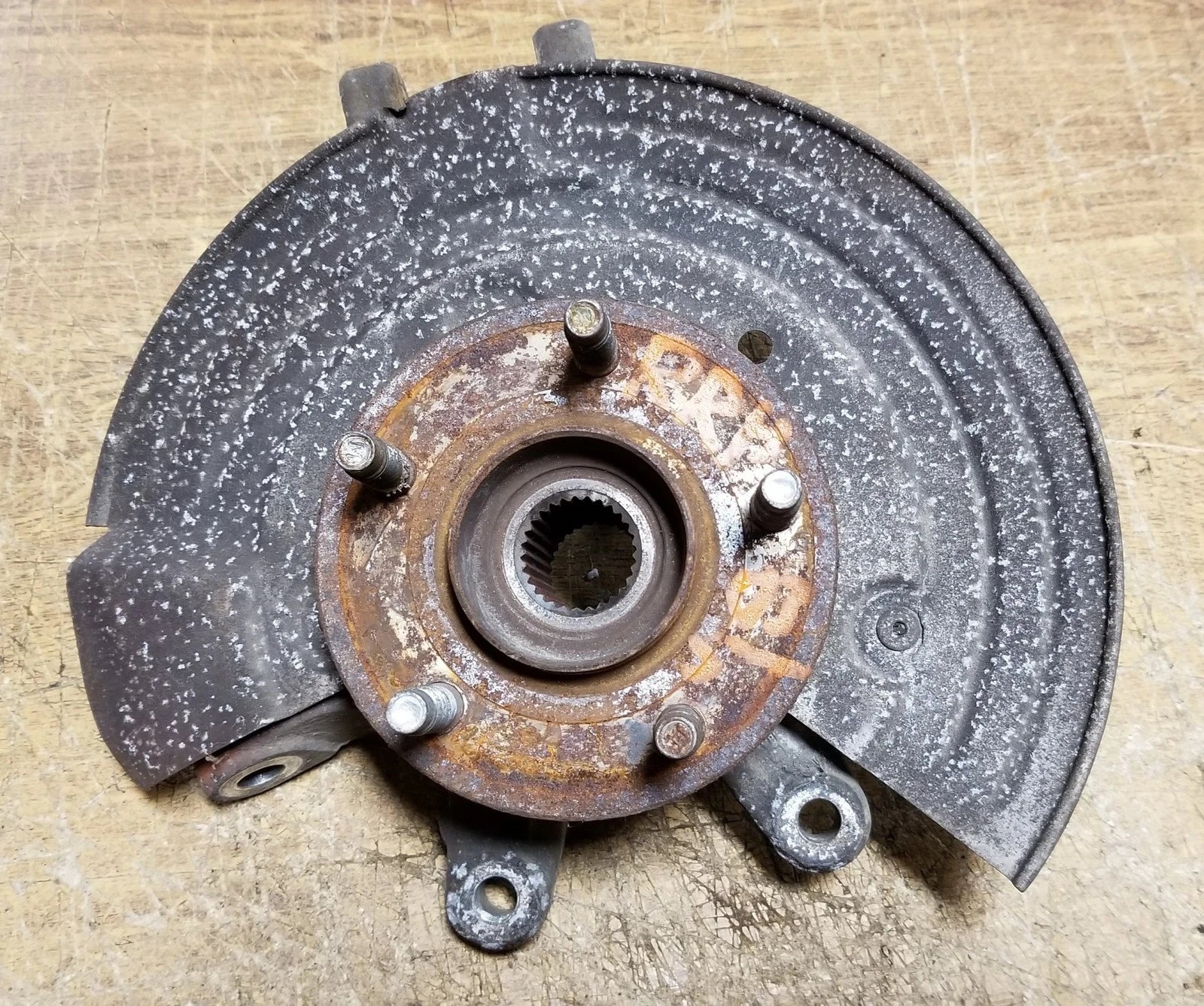 Rear Right Spindle Knuckle Wheel Hub for Jaguar S-Type (2003.5–2005)