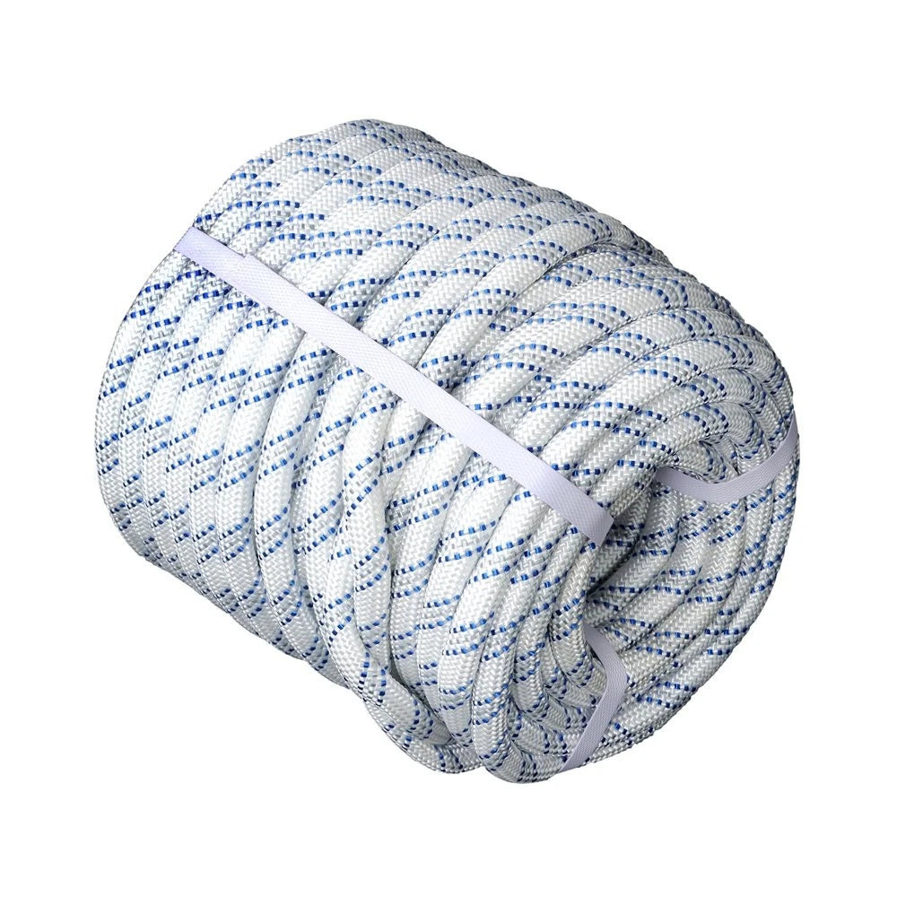 Double Braid Polyester Rope 1/2" & 3/4" x 120' for Arborist Rigging
