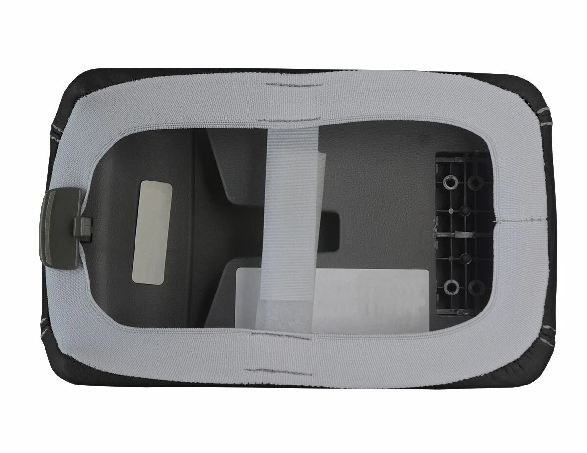 Console Lid Pull Over Cover for Hyundai Elantra (2007–2010) Gray Stitch