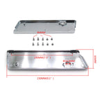 CNC Chrome Saddlebag Latch Cover for Harley Touring (1993–2013)