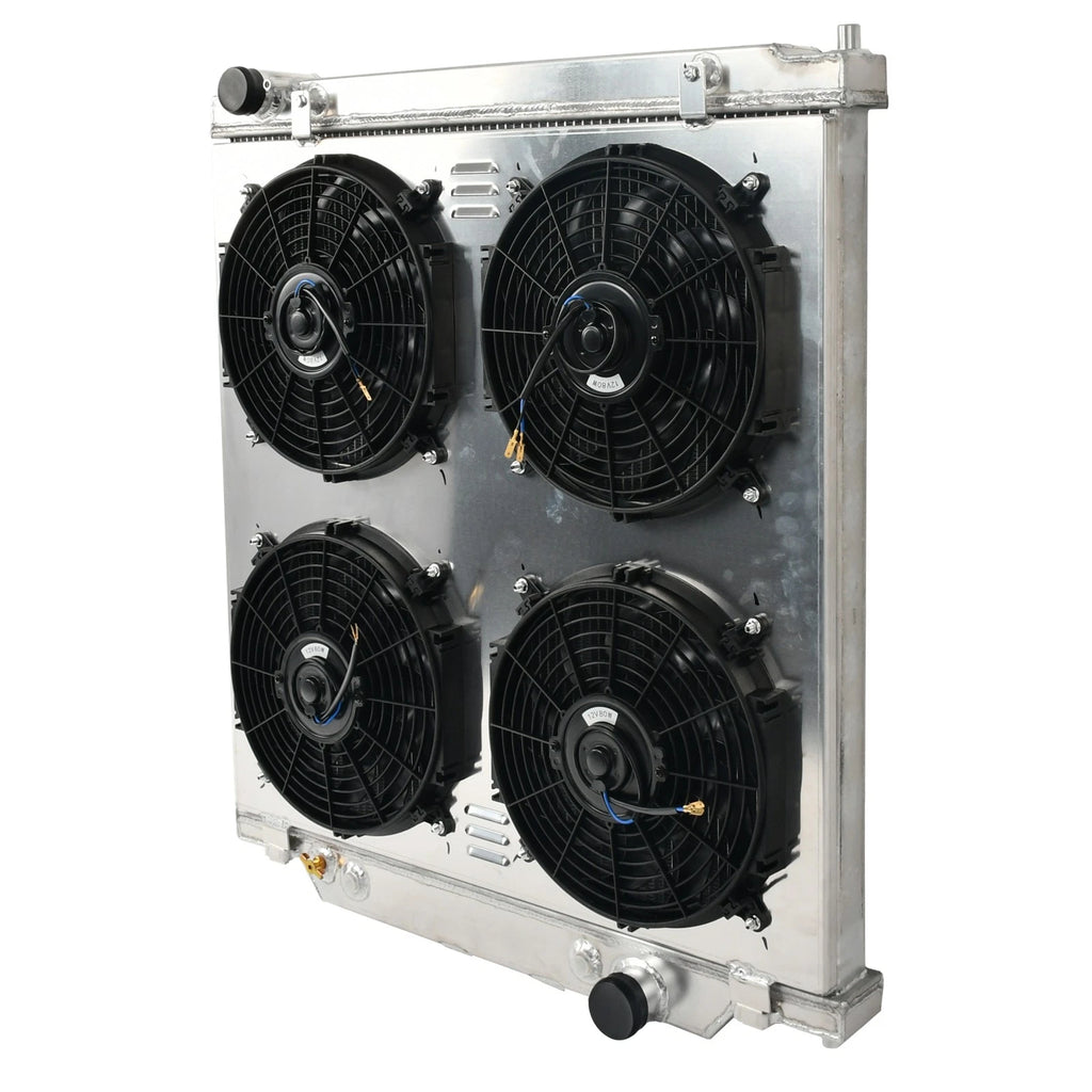 3 Row Radiator Shroud Fan for Ford F250 F350 F550 (2005–2007) 6.0L 6.8L
