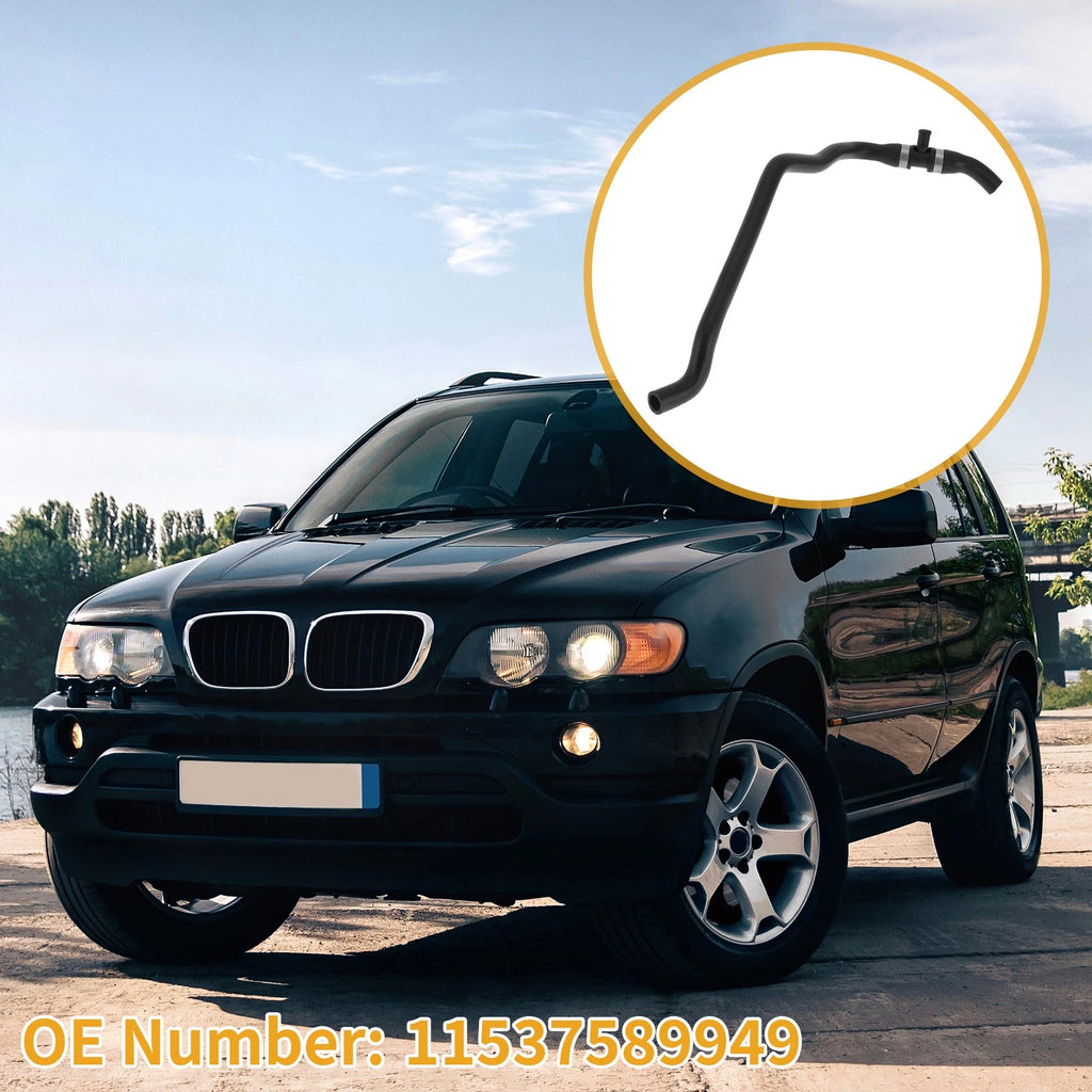 Radiator Hose for BMW X5 (2011–2013), X6 (2011–2014) No. 11537589949 Rubber