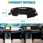 DashMat Interior Dashboard Mat Non-Slip for Nissan Rogue (2021-2026)