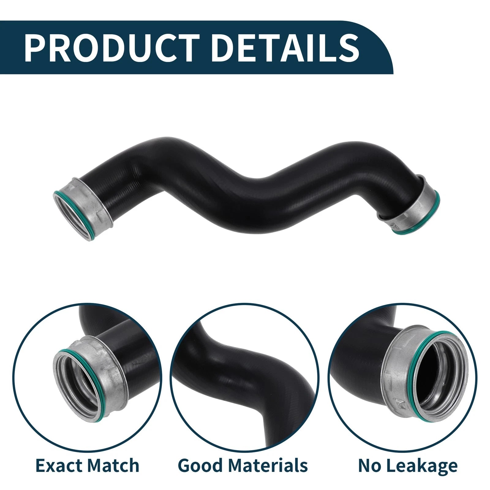 Radiator Hose for Volkswagen Passat 1.9 2.0 TDI (2003–2005) No. 3B0145834N
