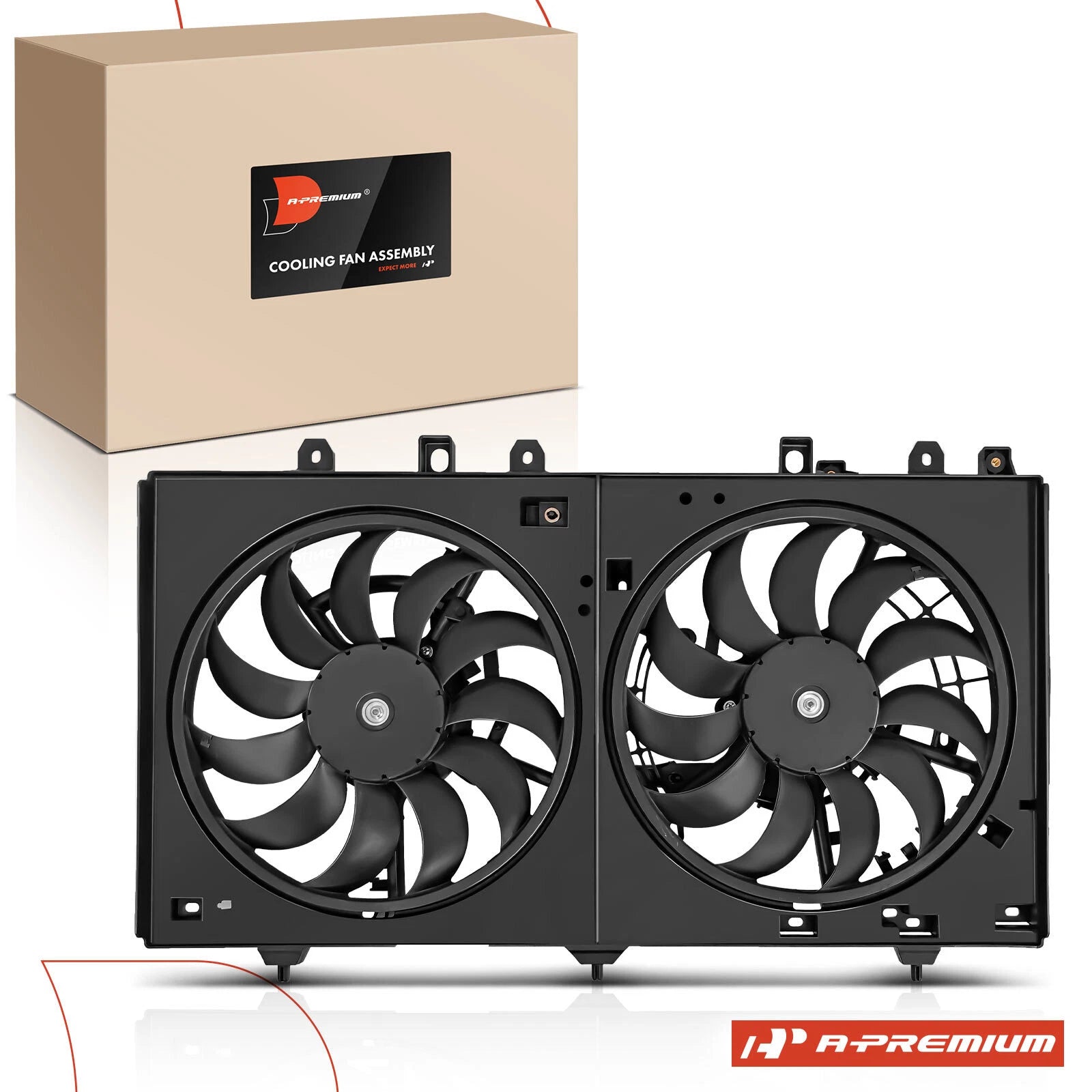 Dual Cooling Fan Assembly for Subaru Outback Legacy (2010–2019)