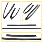 Set of 4 Lower Door Seal Trim Weatherstrip for Ford F-250 F-350 F-450