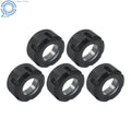 Set of 5 ER32 Nuts for CNC Milling Clamping