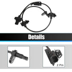 2 x Front Left & Right ABS Wheel Speed Sensors for Honda Civic (2006-2011)