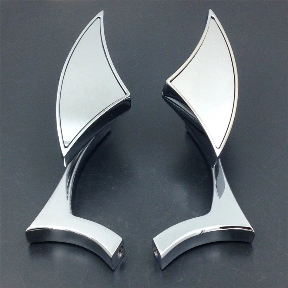 Chrome Rear View Side Mirrors for Suzuki Hayabusa GSX Boulevard Intruder