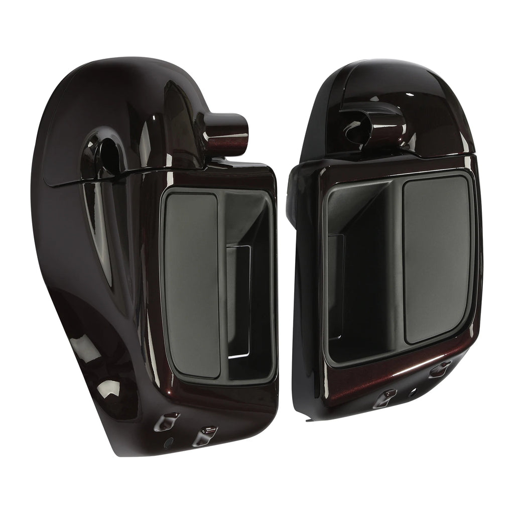 Lower Vented Fairings for Harley CVO Street Glide (2014–2024) Black