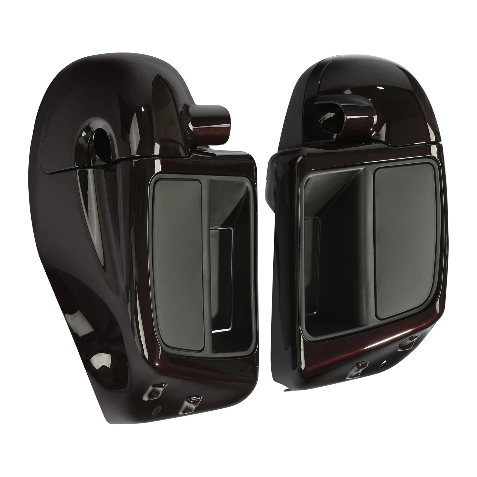 Lower Vented Fairings for Harley CVO Street Glide (2014–2024) Black