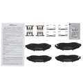Front Ceramic Brake Pads Set for Ford F-150 5.4L (1999–2004) Lincoln Blackwood