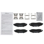 Front Ceramic Brake Pads Set for Ford F-150 5.4L (1999–2004) Lincoln Blackwood
